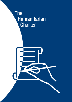 The Humanitarian Charter
