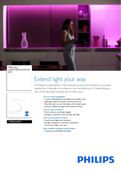 7190255PH Philips LIGHTSTRIP PLUS EU/UK EXT