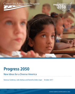 Progress 2050 - Center for American Progress