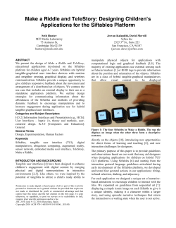 Make a Riddle and TeleStory