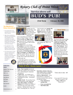 Issues #30 - Point West Rotary