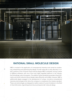 rational small molecule design