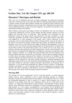 Erskine May, Vol. III, Chapter XIV, pp. 188