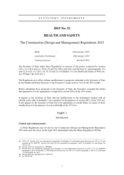 The Construction (Design and Management