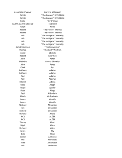 " The Present" WOLFRAM DAVID
