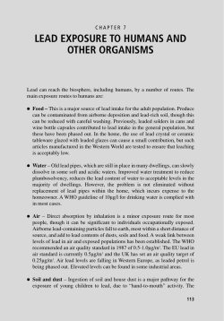 Chapter 7 - Lead exposure - International Lead Association