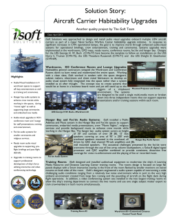 Solution Story: Aircraft Carrier Habitability Upgrades