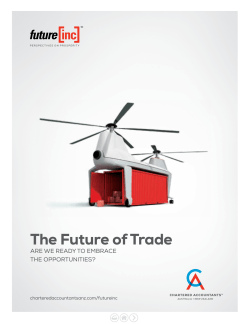 The Future of Trade - Chartered Accountants