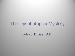 The Dysphotopsia Mystery - Mercyhealth Eye Centers