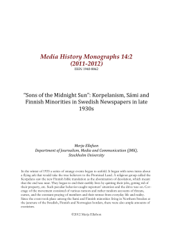 Sons of the Midnight Sun - Elon University