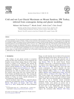Cold and wet Last Glacial Maximum on Mount
