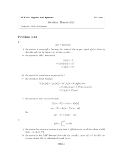 Solution: Homework2 Problem 1.64