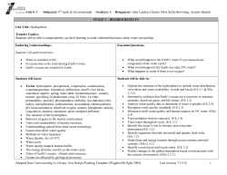 Unit 4 - Cabarrus County Schools