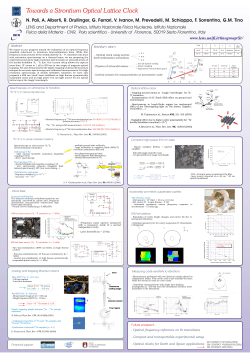 Towards a Strontium Optical Lattice Clock