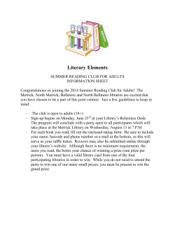 Literary Elements - North Merrick Library