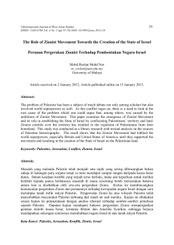 Islamicjerusalem and the whole of Palestine suffers