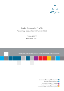 Socio-Economic Profile