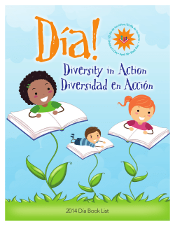 Booklist 2014 - El día de los niños, El día de los libros