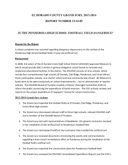 el dorado county grand jury, 2013-2014 report number 13/14
