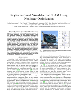 Keyframe-Based Visual-Inertial SLAM using