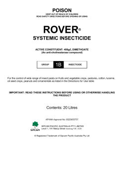 Rover Systemic Insecticide