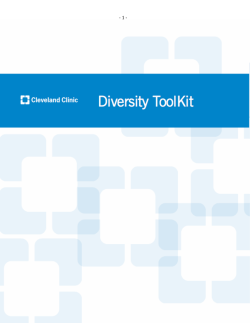 Diversity Toolkit - Cleveland Clinic