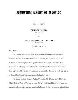 SC12-2075 Opinion - Florida Supreme Court