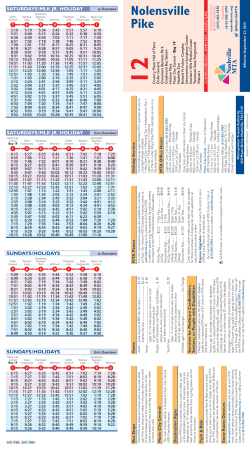 Route 12 - Nashville MTA