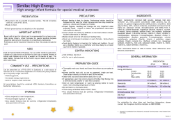 Similac_High Energy_datasheet_pdf_175KB