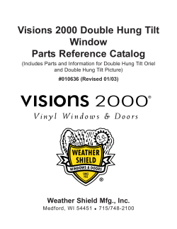 Double Hung - Visions Windows
