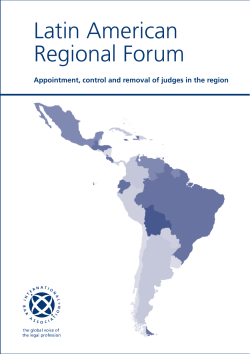 Latin American Regional Forum - International Bar Association