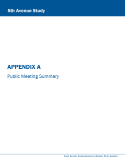 Appendix A - The City of Naperville