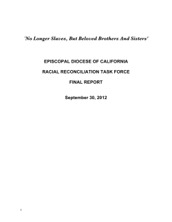 No Longer Slaves, But Beloved Brothers And Sisters