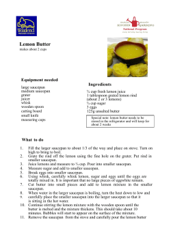 Lemon Butter