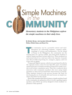 Simple Machines - National Science Teachers Association