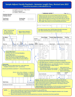 Annotated Adjunct Paystub