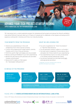 TIE International Lab Flyer