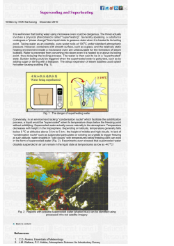 Supercooling and Superheating