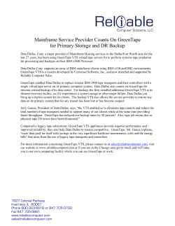 learn about a mainframe services company