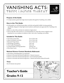 Teacher`s Guide Grades 9-12