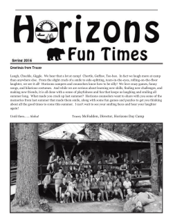 Spring 2016 - The Aloha Foundation