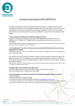 Oceanwide contact information