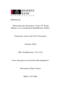 Dissecting the Dynamics of the US Trade Balance in an Estimated