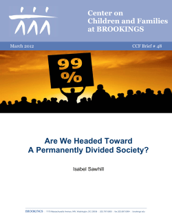 Are We Headed Toward A Permanently Divided Society?
