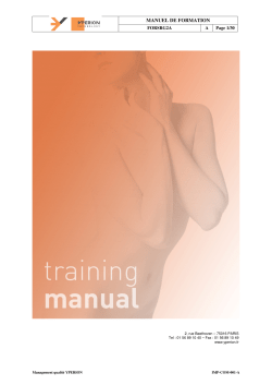 manuel de formation