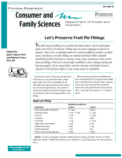 Consumer and Consumer and Family Sciences