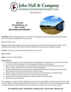 MORELAN SALE OSA Co. A ACRES ND PROP L PERTY