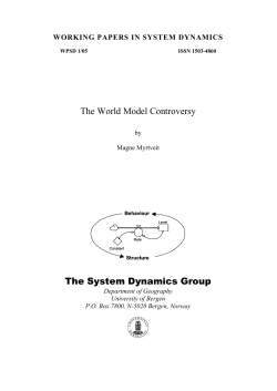 The World Model Controversy