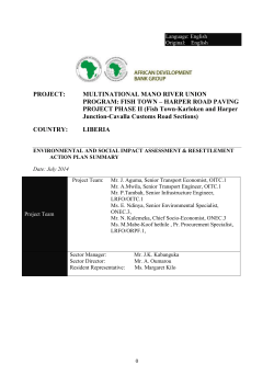 Fish Town &ndash; Harper Road Paving Project Phase II (Fish Town