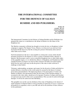 the international committee for the defence of salman